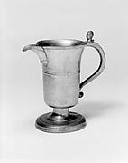 Antique pewter cup